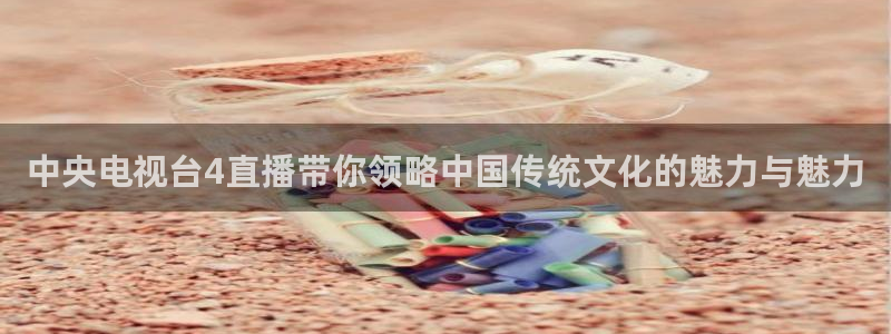 极速体育飞速直播：中央电视台4直播带你领略中国传统文化的魅力与魅力